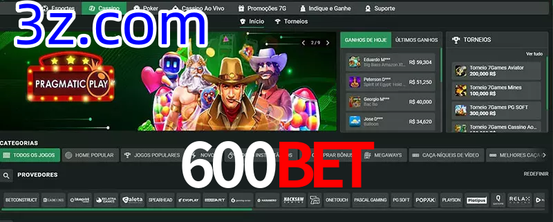 cassino 600Bet
